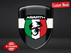 Fiat Abarth Insignias Auto Rendimiento Máximo Estilo Pro X Duradero